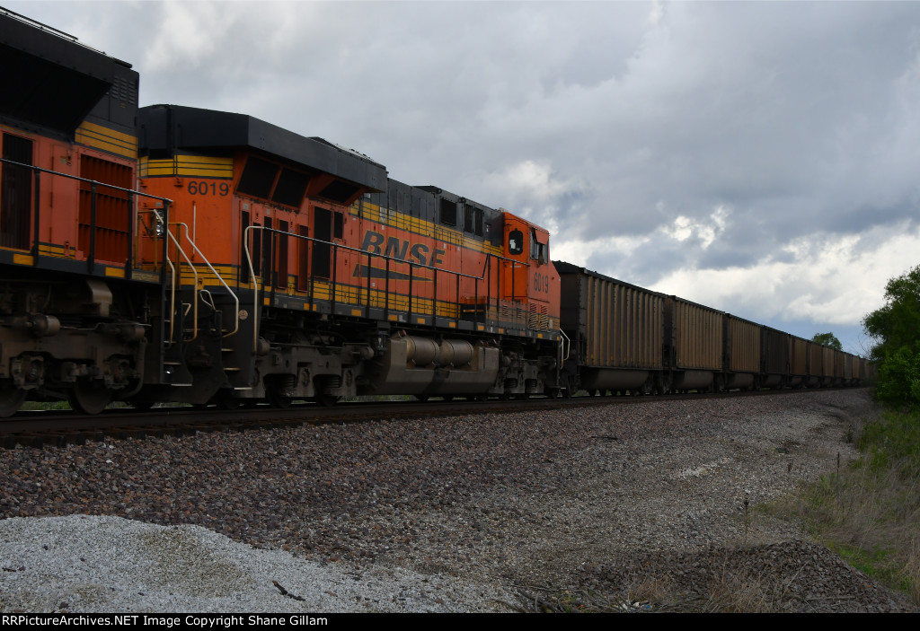 BNSF 6019 Roster shot.